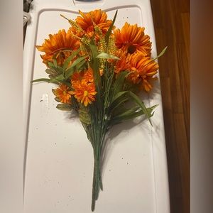 Faux Flowers Autumn Mix